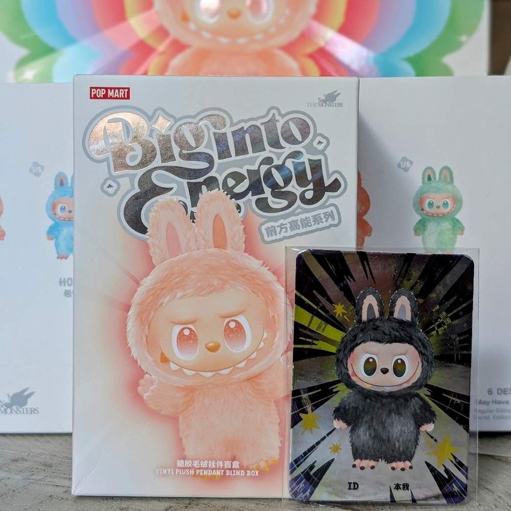 Pop Mart Labubu Secret ID Big Into Energy Series Sealed Bag